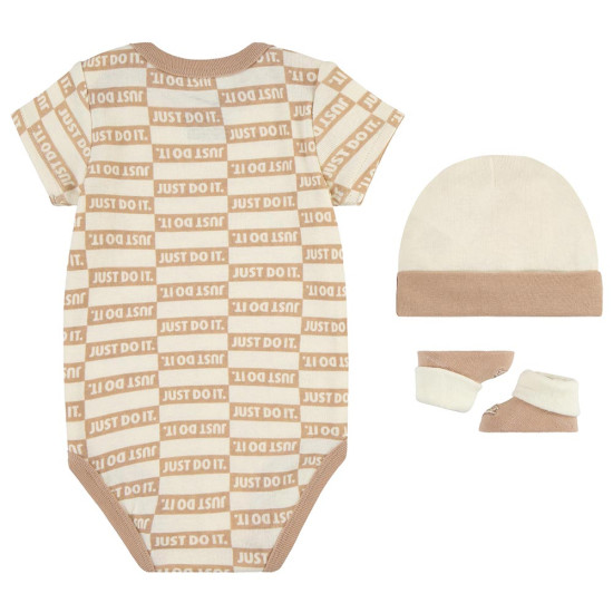 Nike Βρεφικό σετ Textured Club 3-Piece Set